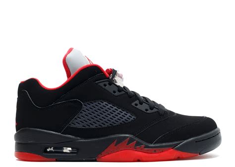 nike air jordan 5 retro schwarz rot|jordan retro 5 review.